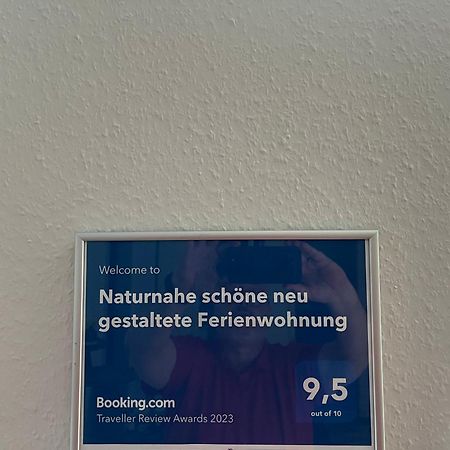 Naturnahe Schoene Neu Gestaltete Ferienwohnung Wurselen Exterior photo