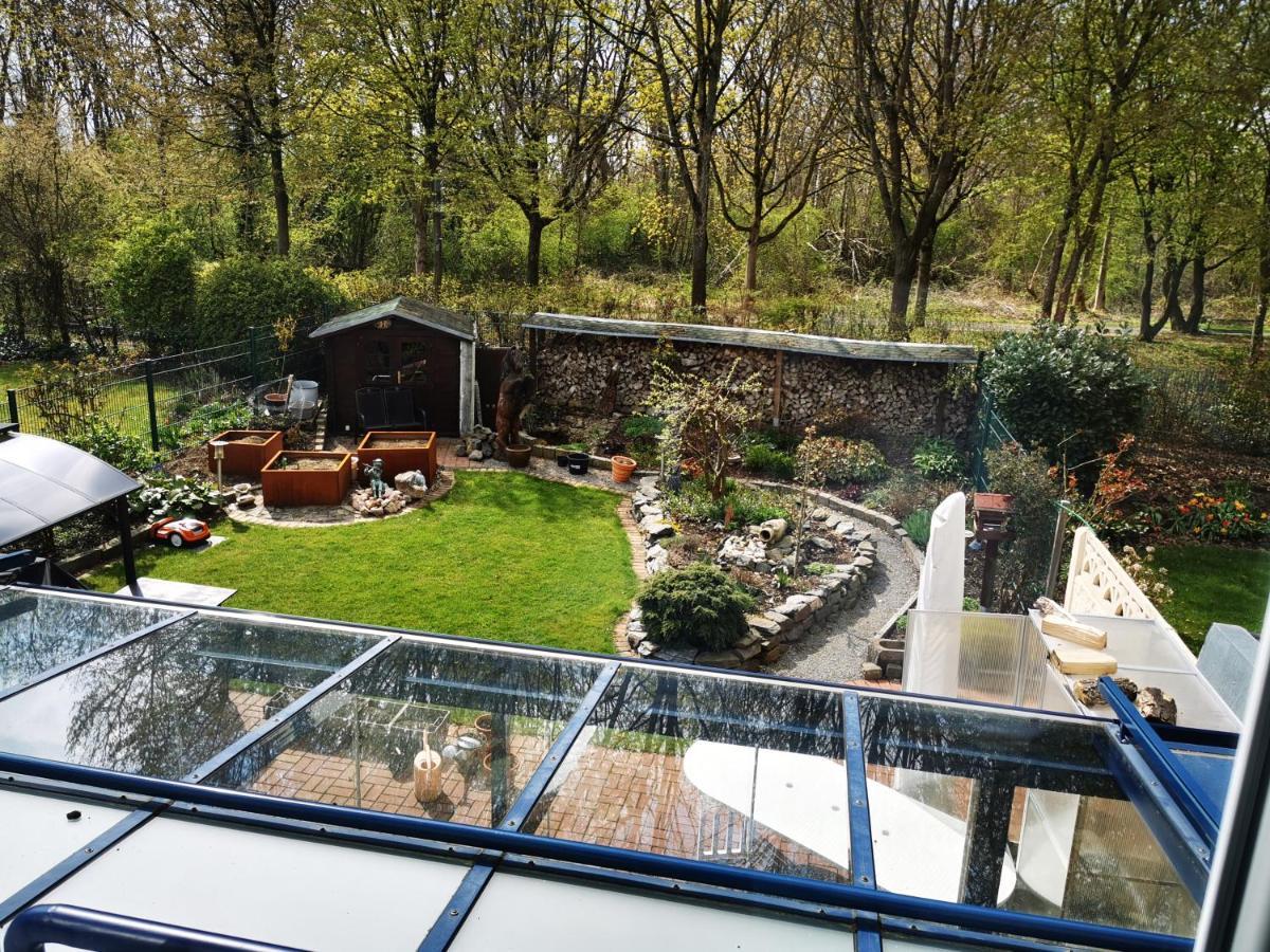 Naturnahe Schoene Neu Gestaltete Ferienwohnung Wurselen Exterior photo